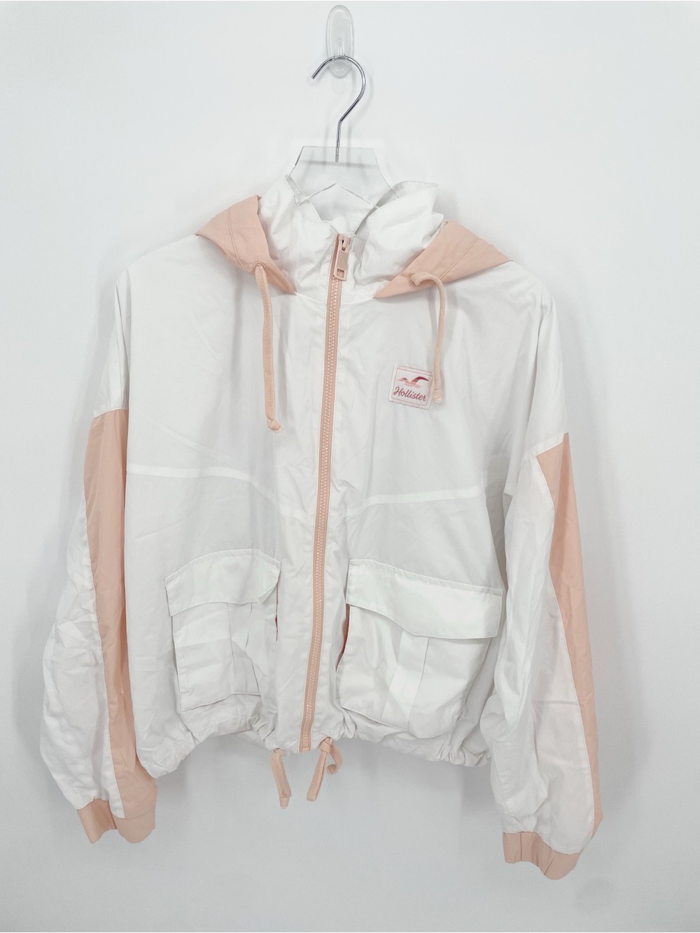 Hollister Windbreaker Zip Up Jacket